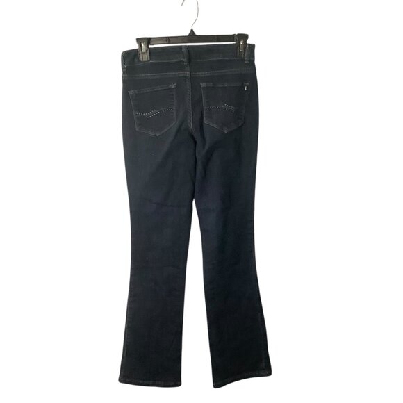 Lee Modern Series Curvy Fit Bootcut Jeans Denim Dark Wash Women Size 14 - Picture 2 of 6